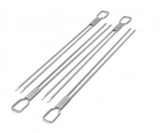 Dvojité špízy Broil King - Dual Prong Skewers, tenké, 4 ks