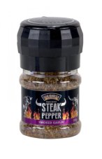 Grilovacie korenie DON MARCO´S - Steak Pepper, Smoked Garlic, 130g, (mlynček)