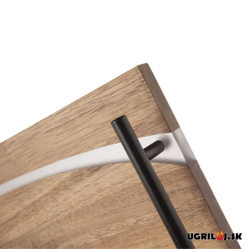 Servírovacia tácka, akácia resin, 42x20cm