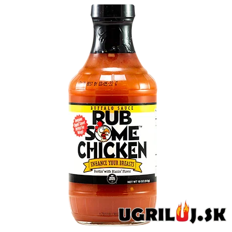 Omáčka Sweet Rub Some - Buffalo sauce, 510g