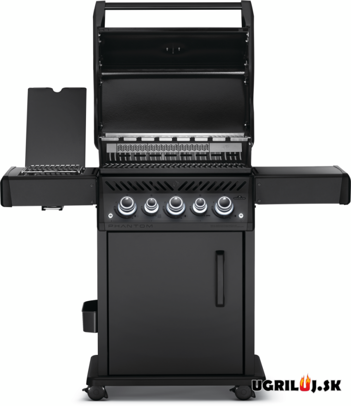 Plynový gril Napoleon - Rogue SE 425 PHANTOM RSIB, Matte Black (+Rotisserie)