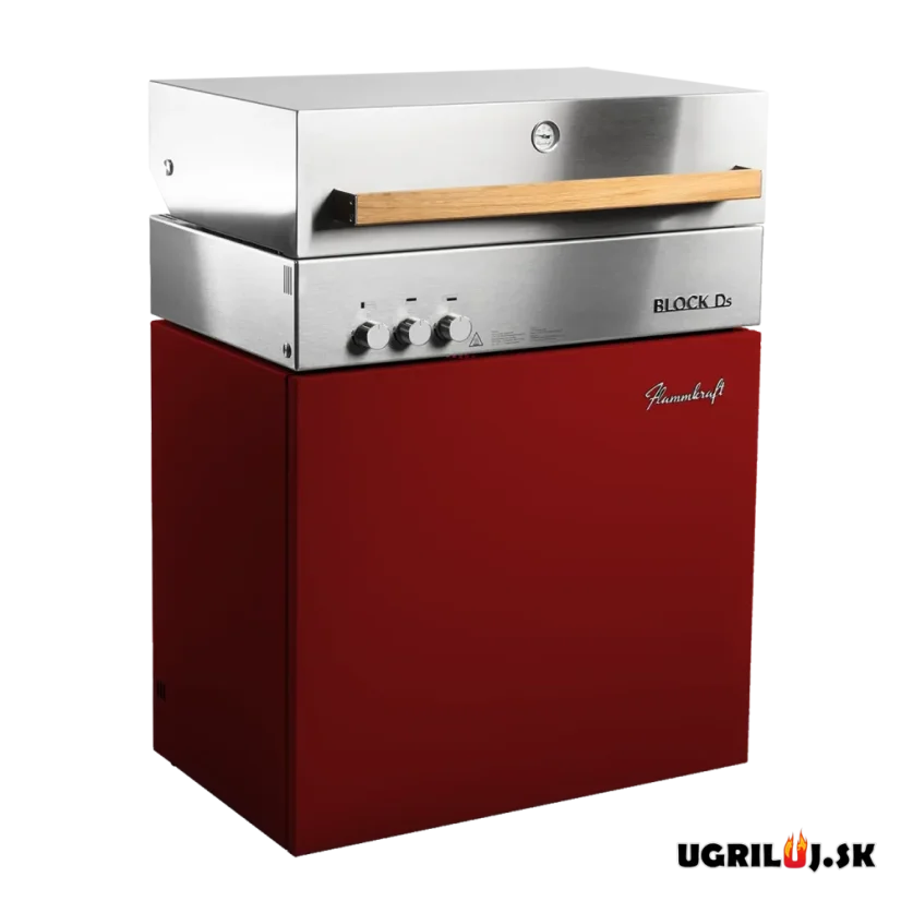 Plynový IR gril Flammkraft - BLOCK Ds (GEN.5), Ruby