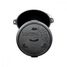 Liatinový hrniec Valhal Outdoor - VH8L+, 8.0L (s nožičkami)