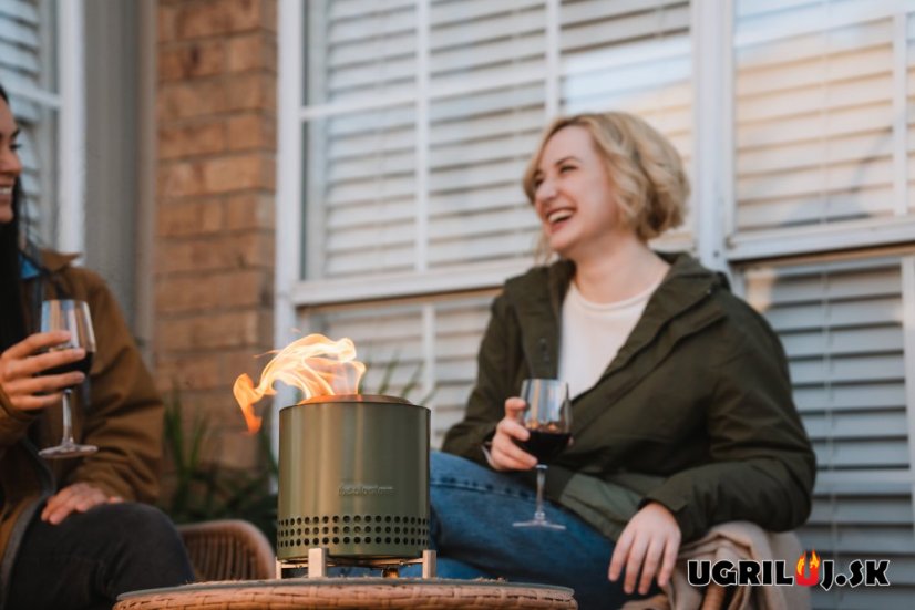 Ohnisko SOLO STOVE - MESA XL - Nerez, Zelená