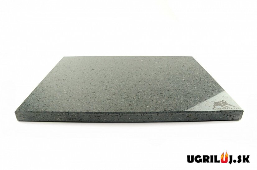 Lávový grilovací kameň, LavaGrill M2, 40x30x2cm