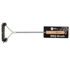 Kartáč na čistenie roštov Grill Fanatics - Wide Grill Brush, široký, nerez