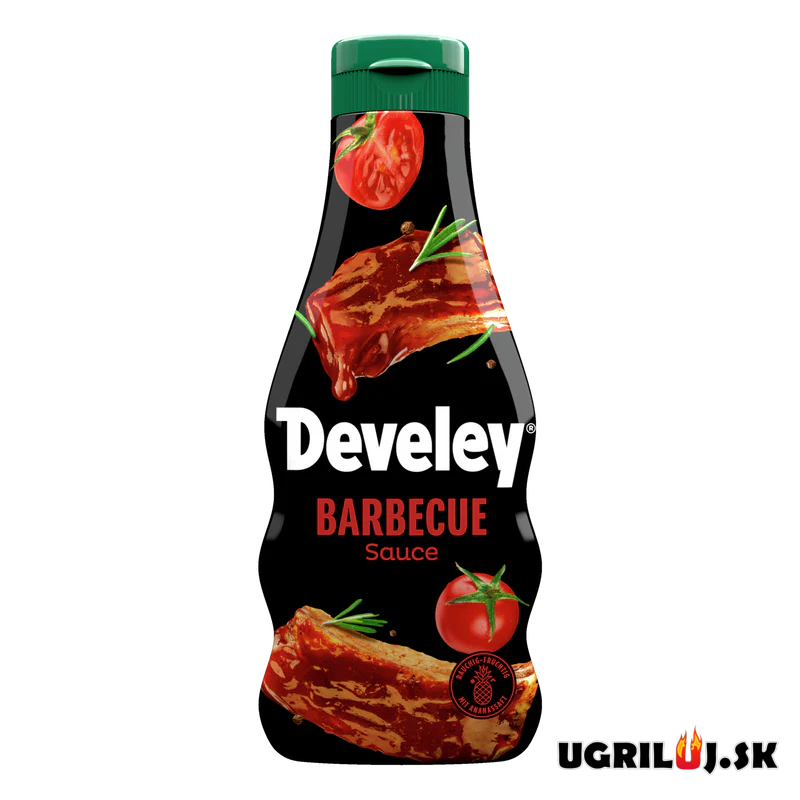 Omáčka Develey Barbecue, grilovací bbq omáčka, 250ml