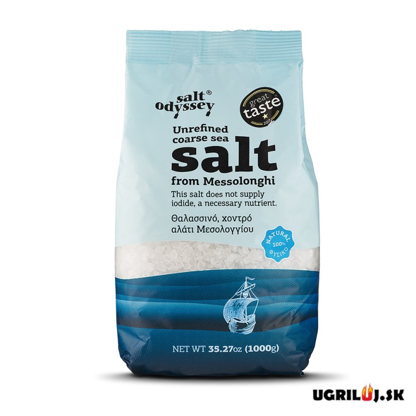Grécka sůl Salt Odyssey, (hrubá), 1kg