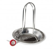 Stojan na kura s teplomerom Broil King - Chicken roaster