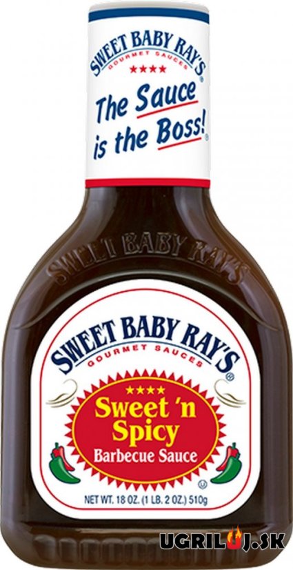 BBQ omáčka na grilovanie - Sweet Baby Ray`s - Sweet 'n Spicy BBQ Sauce, 510g