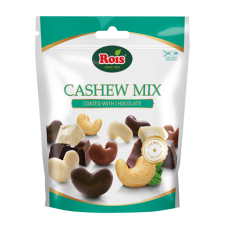 Rois, kešu oriešky v mliečnej, horkej a bielej čokoláde, 100g