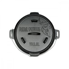 Litinový hrnec Valhal Outdoor - VH3.8L, 3.8L