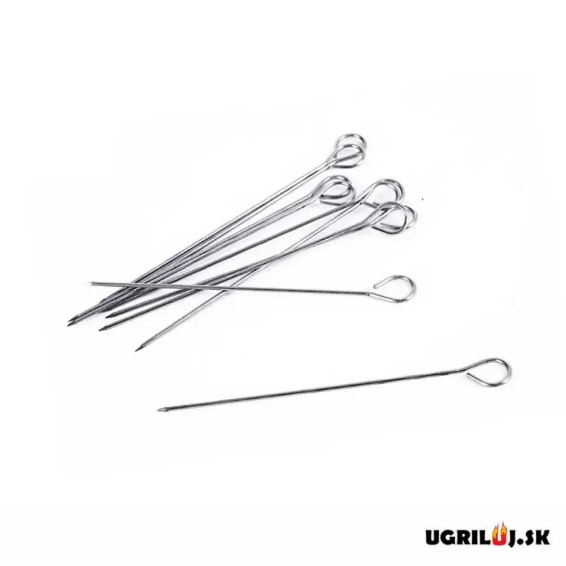 Nerezové špizy/ihly, 10cm, 10ks