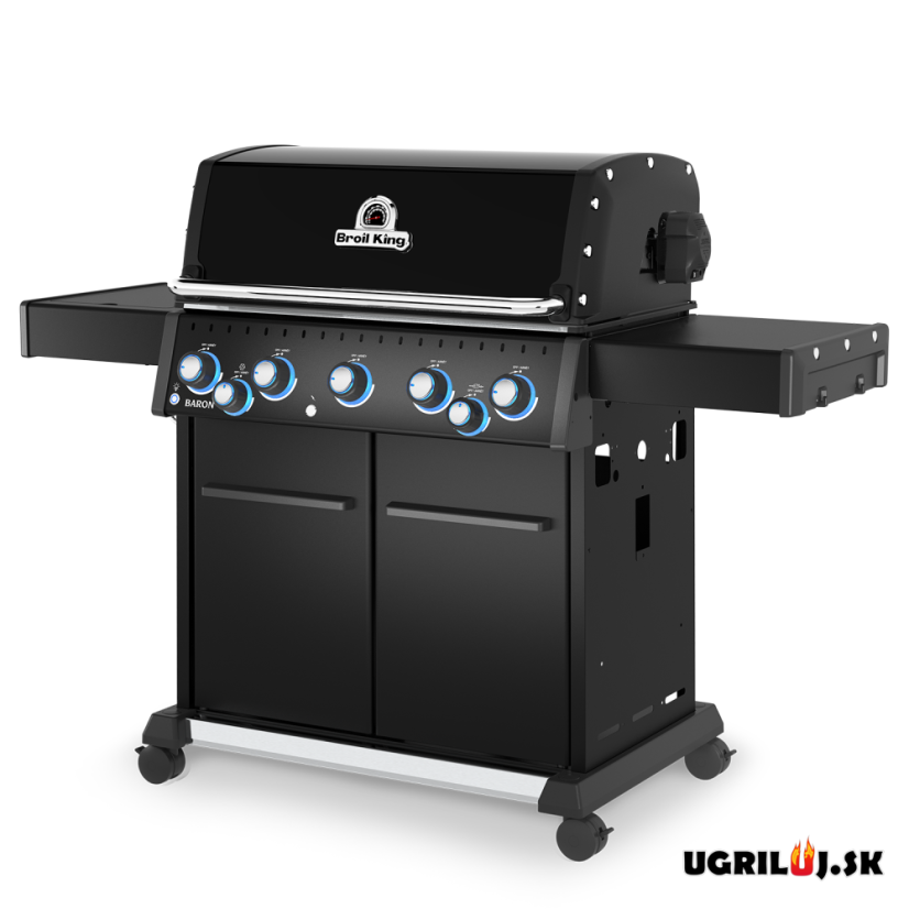 Plynový gril Broil King - Baron 590 Shadow (+Rotiséria)
