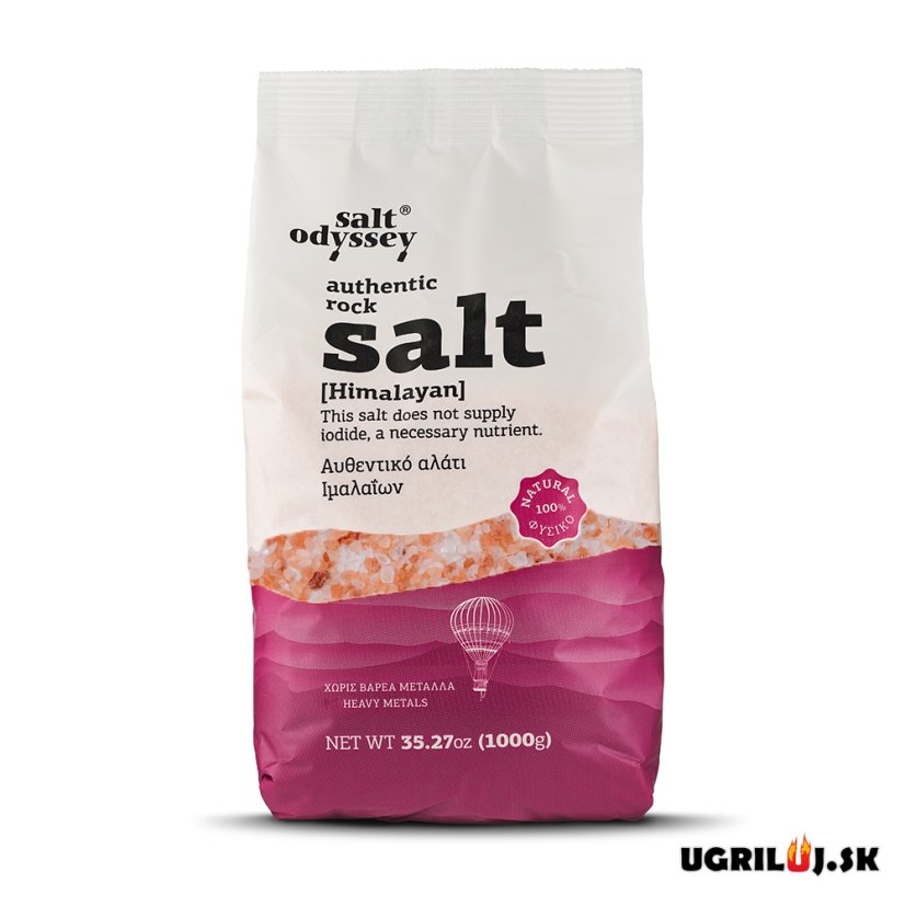 Himalájska sůl Salt Odyssey, (hrubá), 1kg