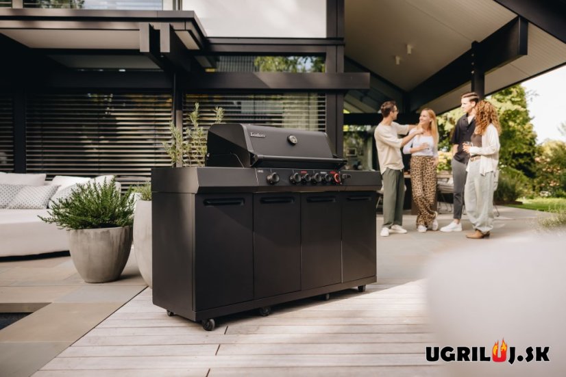 Plynový gril Enders - UNIQ 4, IK Kitchen Cruster Shadow