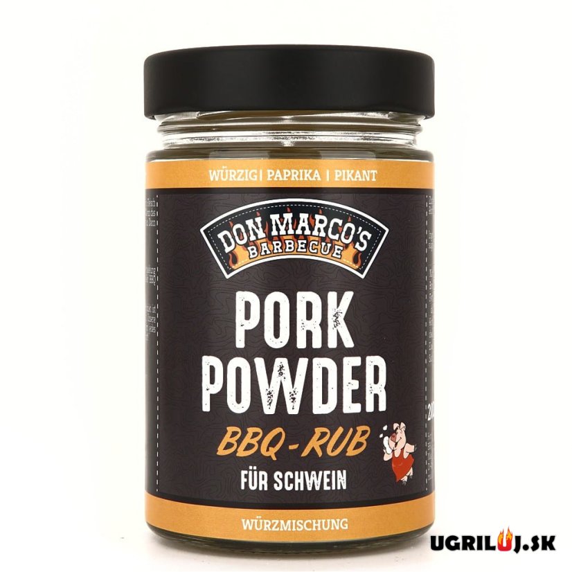 Grilovací koření Don Marco’s, Pork Powder, 200g