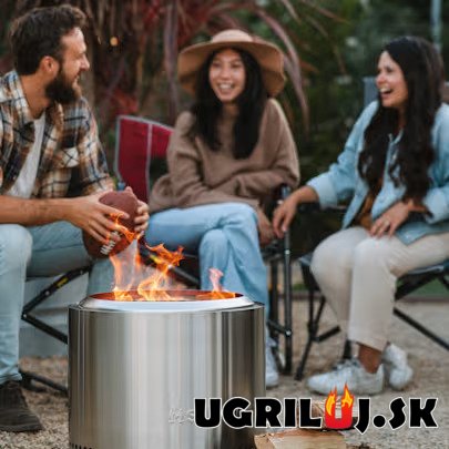 Ohnisko SOLO STOVE - Bonfire 2.0 - Nerez, Čierna