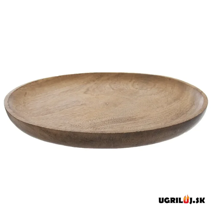 Tácka, z mangového dreva, 30cm