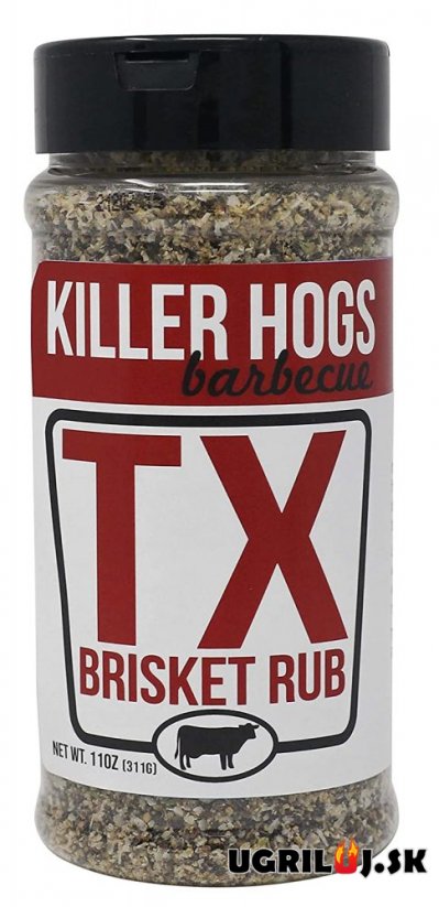 Grilovacie korenie Killer Hogs - "TX„ Texas Brisket Rub, 460g