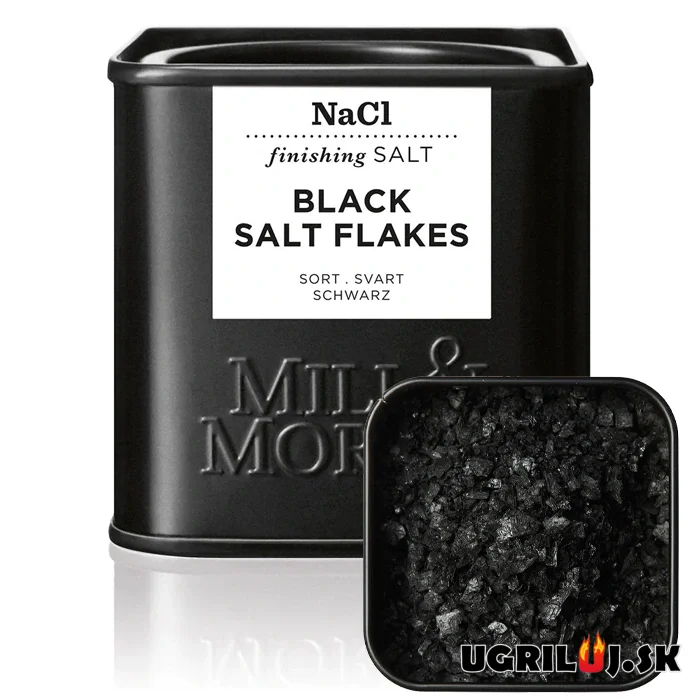 Čierna soľ, Mill & Mortar, (vločky), 80g