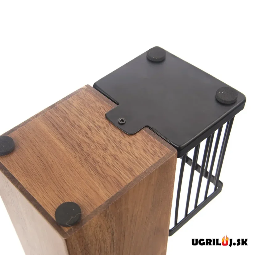 Sada kuchynských nožov, acacia, nerez, 6ks,