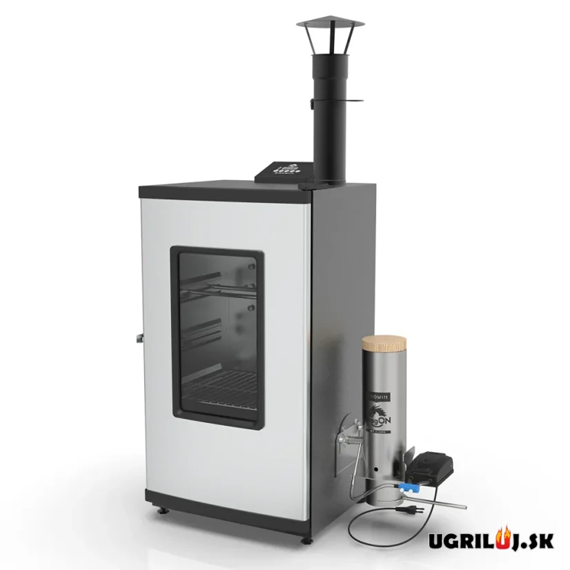 Generátor kouře pro vlastní udírnu, Browin dragON JET 2 Long s popelníkem