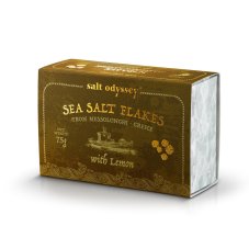 Grécka soľ Salt Odyssey, citrónová, (vločky), 75g