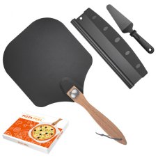 Pizza set 2, pizza lopatka, krájač, malá lopatka