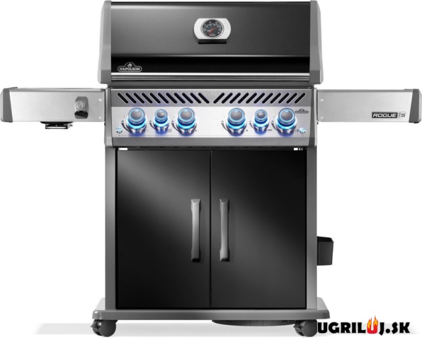 Plynový gril Napoleon - Rogue 525 PRO-S, Čierny (+Rotiseria)