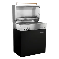 Plynový IR gril Flammkraft - BLOCK Ds (GEN.5), Ivory black
