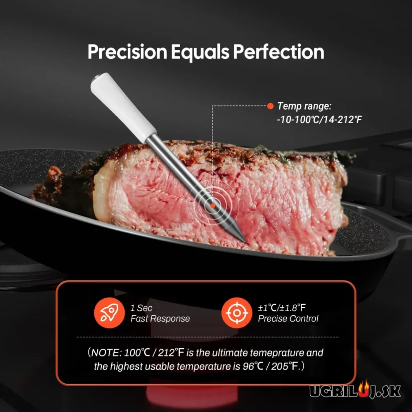 Bezdrôtový mini teplomer na mäso Inkbird - INT-11I-B