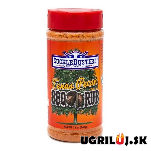 Grilovacie korenie Sucklebusters, Texas Pecan BBQ Rub, 340g