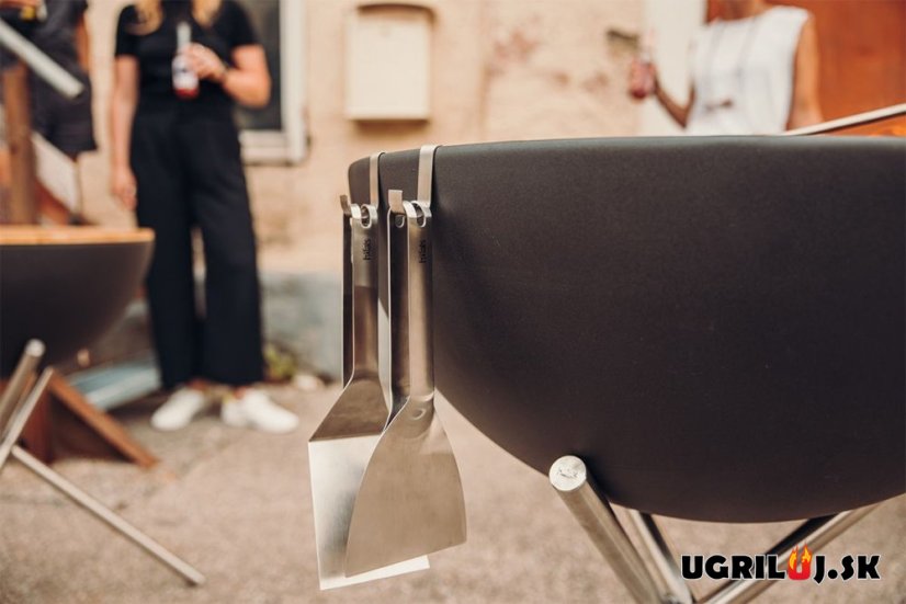 Špachtľa Höfats, scraper, strieborná