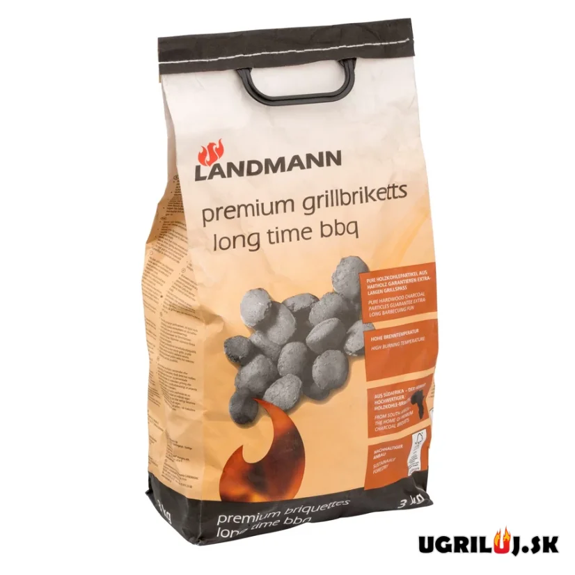 Dřevěné brikety Landmann - Premium, 3kg