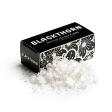 Škótska prémiová morská soľ Blackthorn Salt Flakes, biela, (vločky), 5g