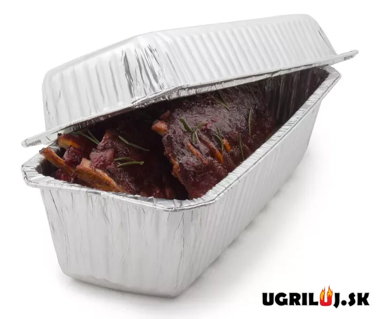 Hliníková vložka Broil King do pekáče na žebra (2ks)