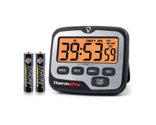 Časovač/Minútky ThermoPro - TM-01, Čierna