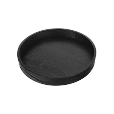 Servírovacia tácka 30x4cm, čierna