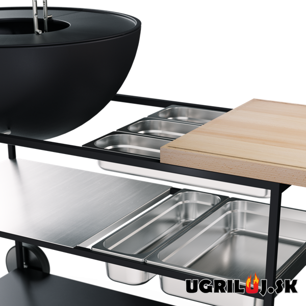 Sada nerezových misiek pre Fire Kitchen, (5ks)