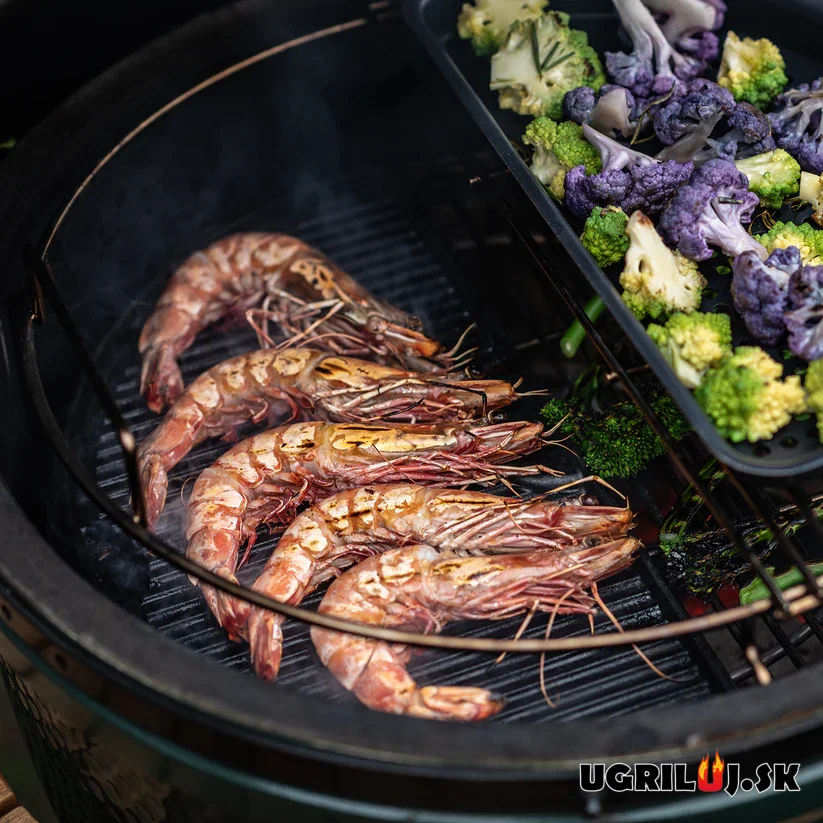 Platňa liatinová - polkruhová plancha pre gril Big Green Egg - Large (L)