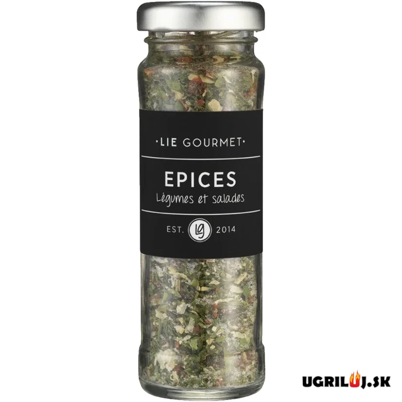 Grilovací koření Lie Gourmet, Vegetables and Salads, 66g Grilovací koření Lie Gourmet, Vegetables and Salads, 66g