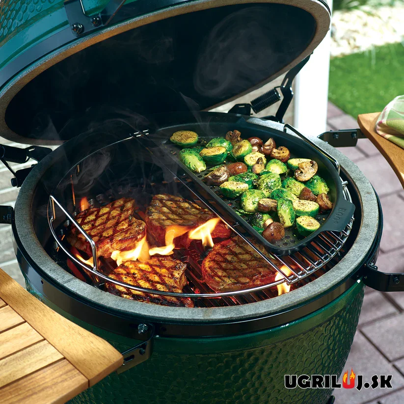 Polkruhový perforovaný rošt pre gril Big Green Egg - Large (L)