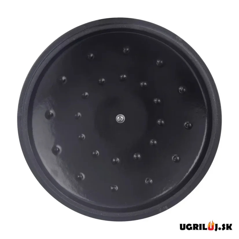 Liatinový smaltovaný hrniec s pokrievkou, 3.3L