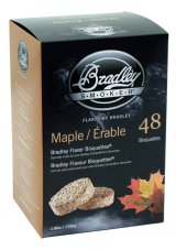 Brikety pre udiarne Bradley - Javor, 48ks