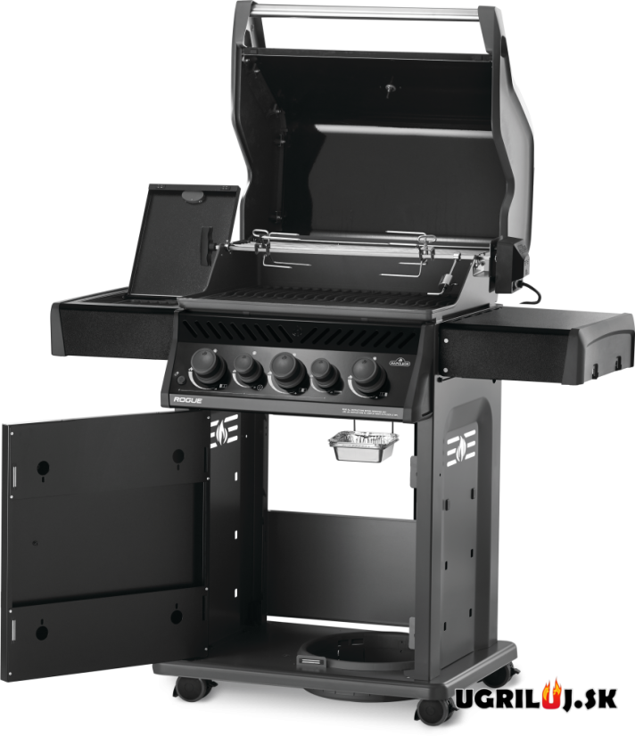 Plynový gril Napoleon - Rogue 425 RSB, Black (+Rotisserie)