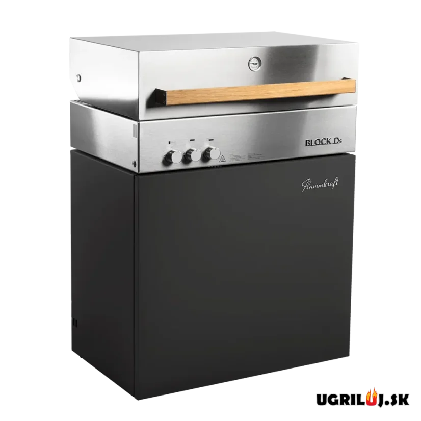 Plynový IR gril Flammkraft - BLOCK Ds (GEN.5), Deep Umbra