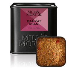 Grilovacie bio korenie Mill & Mortar, Baharat Asani, 45g
