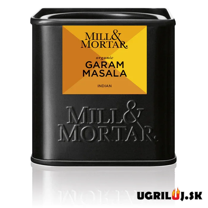 Grilovacie bio korenie Mill & Mortar, Garam Masala, 50g