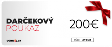 Darčekový poukaz v hodnote 200€